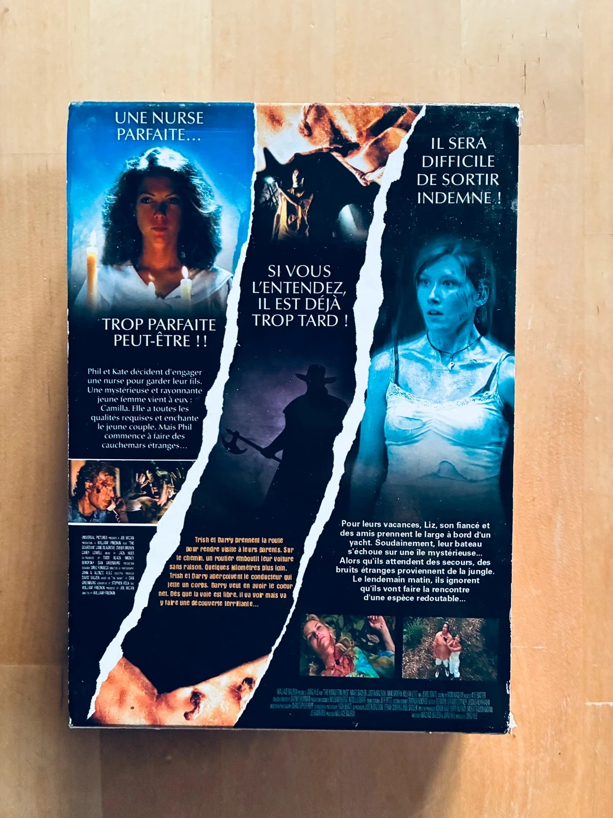 Caja de 3 DVD de terror: La Nurse/The Tribe/Jeepers Creepers. – photo 2